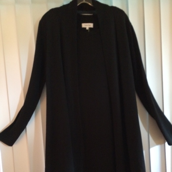 CALVIN KLEIN SWEATER DRESS & COAT - Picture 2 of 7